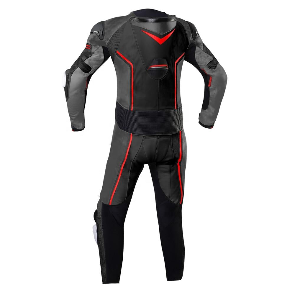 RG389 MEN MOTORCYCLE LEATHER RACING SUIT
