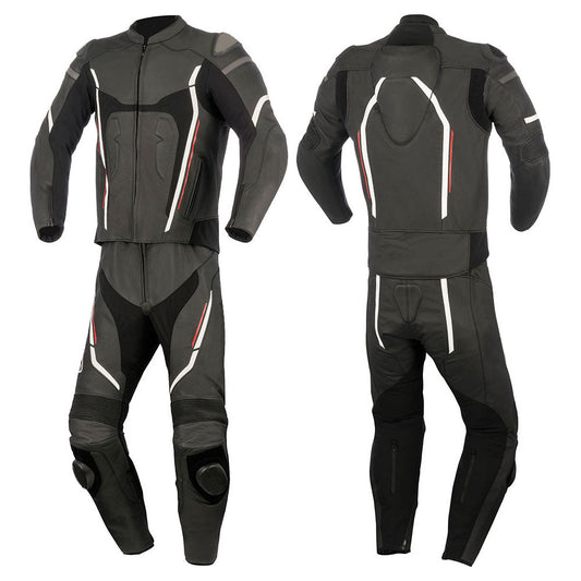 RG319 MEN MOTORCYCLE LEATHER RACING SUIT