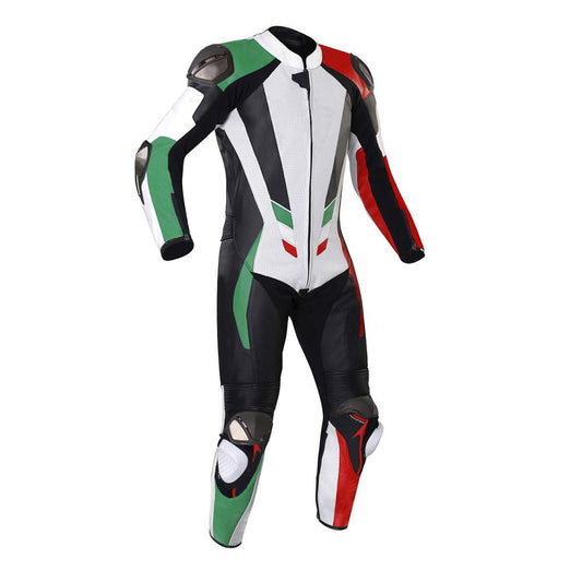 RG798 MEN MOTORCYCLE LEATHER RACING SUIT