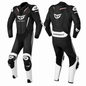 COGMOT O1 Motorcycle Leather Black Riding Suit CE Approved Protection